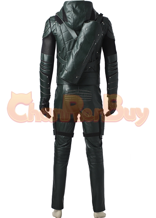 The Arrow Season 5 Costume Oliver Queen Cosplay Suit-Chaorenbuy Cosplay
