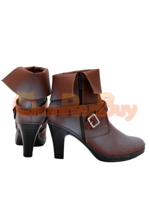  Triss Merigold Shoes The Witcher 3 Cosplay Boots-Chaorenbuy Cosplay