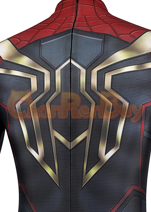Spider Man 3 No Way Home Iron Spider Classic Black Suit Cosplay Costume-Chaorenbuy Cosplay