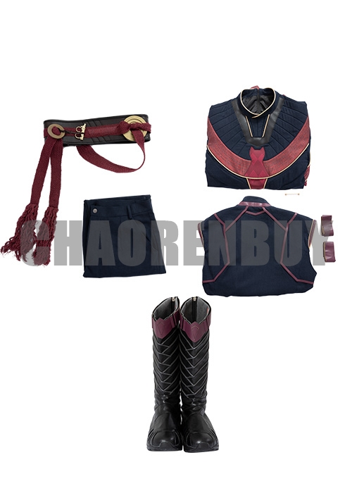 Defender Strange Costume Doctor Strange in the Multiverse of Madness Cosplay Suit Boots