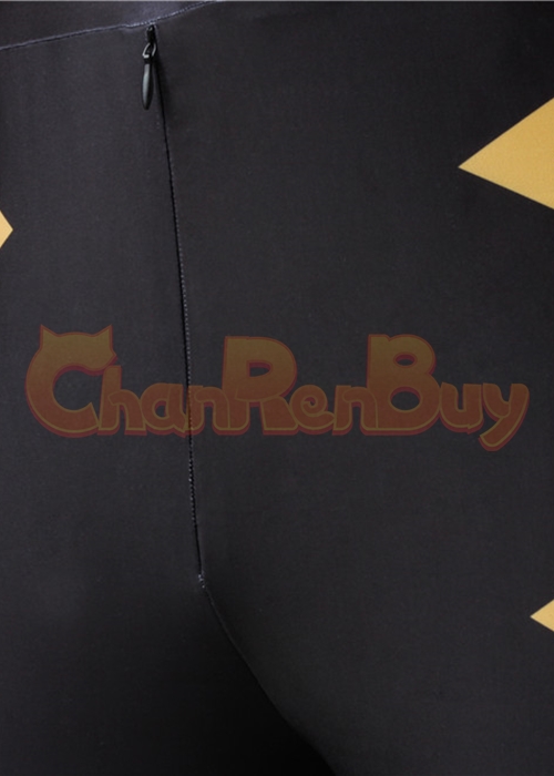 Black Dino Ranger Costume Power Rangers Dino Thunder Cosplay Suit-Chaorenbuy Cosplay