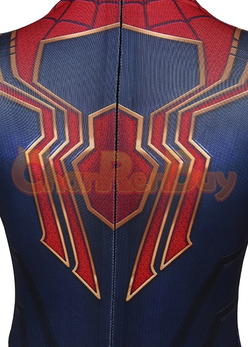 Iron Spider Man Costume Avengers Endgame Cosplay Jumpsuit Kids Size-Chaorenbuy Cosplay
