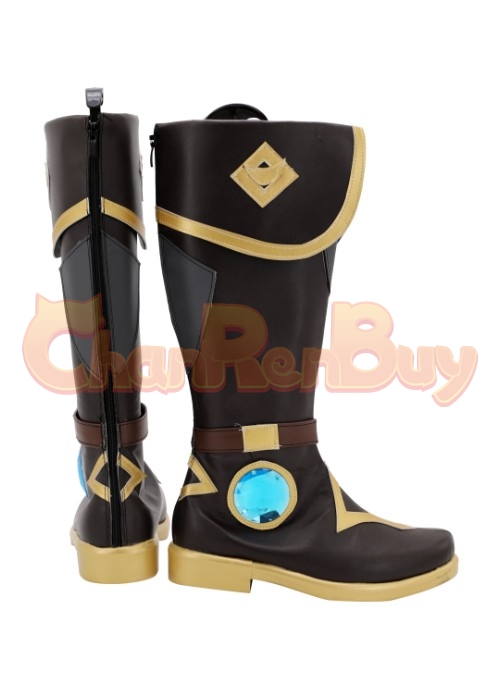 Kaeya Shoes Genshin Impact Cosplay Boots-Chaorenbuy Cosplay