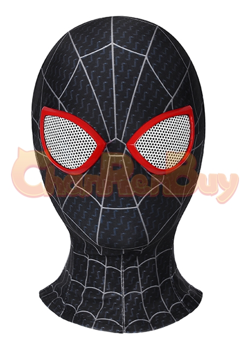 Miles Morales Costume Kids Spider Man Into the Spider Verse Cosplay Jumpsuit Kids Size