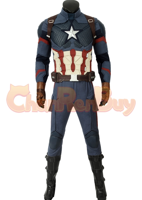 Captain America Costume Avengers Endgame Cosplay Suit Ver 2-Chaorenbuy Cosplay