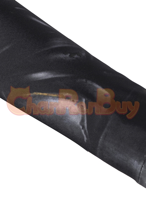 Black Adam Costume Teth-Adam Cosplay Jumpsuit Kids Size-Chaorenbuy Cosplay