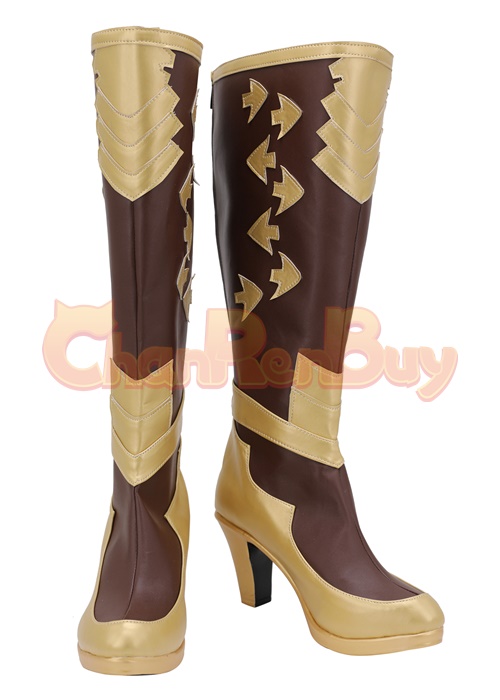Skadi the Corrupting Heart Shoes Arknights Cosplay Boots-Chaorenbuy Cosplay