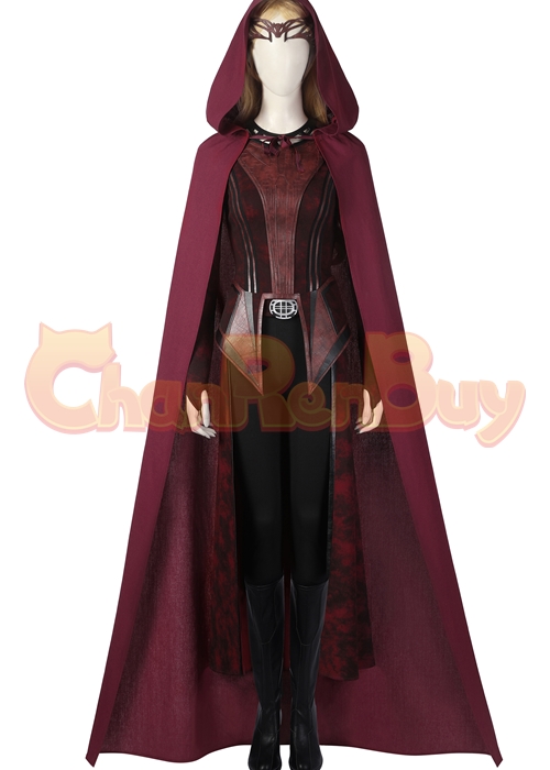 Scarlet Witch Costume Doctor Strange in the Multiverse of Madness Cosplay Suit Ver 3