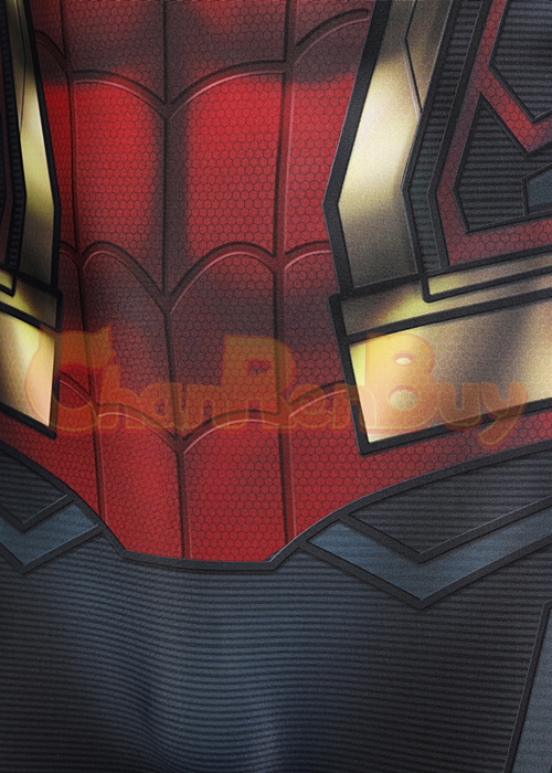 Spider Man 3 No Way Home Iron Spider Classic Black Suit Cosplay Costume-Chaorenbuy Cosplay