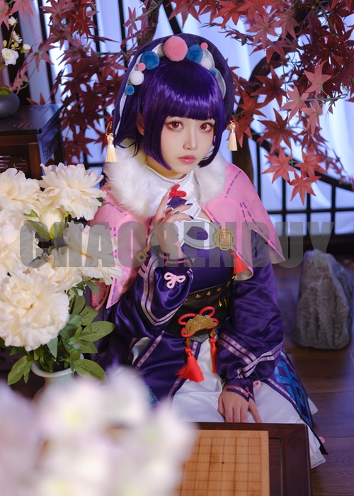 Yunjin Costume Genshin Impact Cosplay Suit Shoes Wig Outfit-Chaorenbuy Cosplay