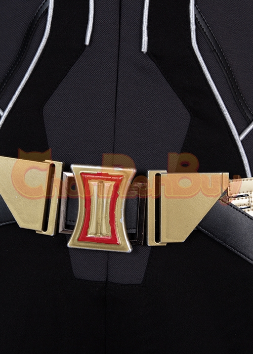 Black Widow Costume Natasha Romanoff  Cosplay Suit Boots Outfit Black Version-Chaorenbuy Cosplay