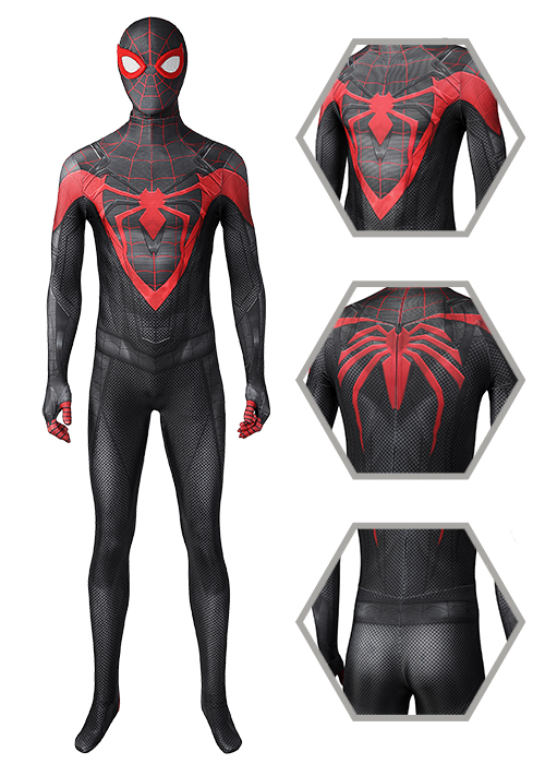 Marvel's Spider-Man: Miles Morales PS5 Costume Cosplay Suit-Chaorenbuy Cosplay