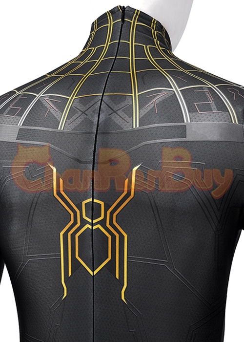Spider Man 3 No Way Home Iron Spider Classic Black Suit Cosplay Costume-Chaorenbuy Cosplay