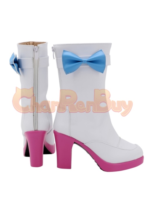 Hoshimiya Ichigo Shoes Aikatsu Idol Activity Cosplay Boots-Chaorenbuy Cosplay