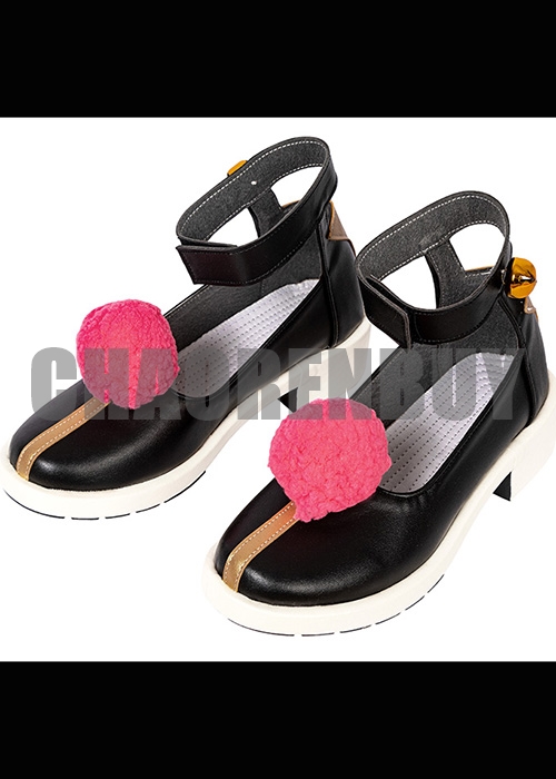 Genshin Impact Qiqi  Costume Cosplay Suit Shoes Wig Outfit-Chaorenbuy Cosplay