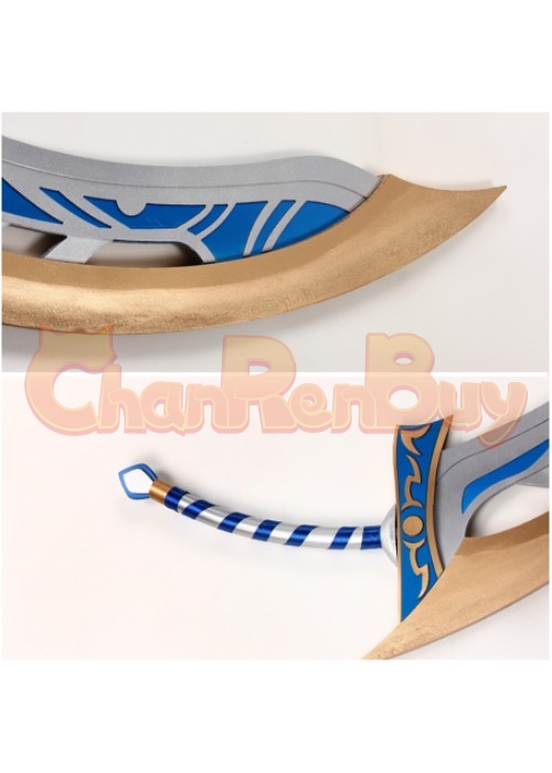 Ys Ⅷ Lacrimosa of Dana Twin Swords Cosplay Prop-Chaorenbuy Cosplay