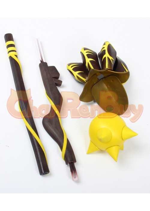 Genshin Impact Cosplay Fire Abyss Mage Wand-Chaorenbuy Cosplay