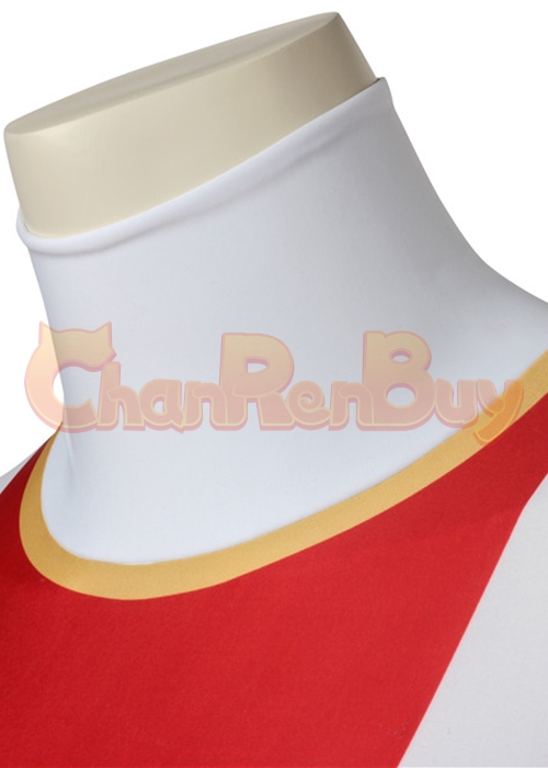 Red Dino Ranger Costume Power Rangers Dino Thunder Cosplay Suit-Chaorenbuy Cosplay