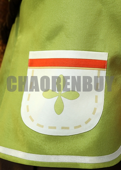 Yaoyao Costume Genshin Impact Cosplay Suit Shoes Wig Outfit-Chaorenbuy Cosplay