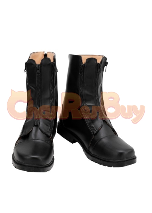 Zack Fair Shoes Final Fantasy VII Remake FF7 Cosplay Boots-Chaorenbuy Cosplay