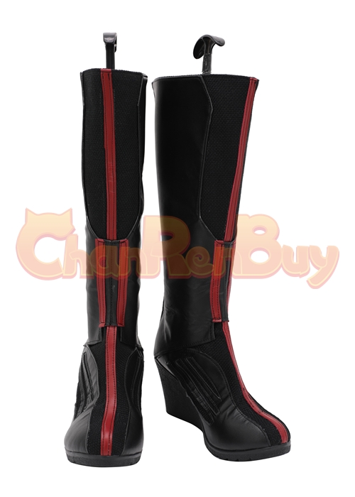 Scarlet Witch Shoes Wanda Vision Cosplay Wanda Maximoff Boots-Chaorenbuy Cosplay