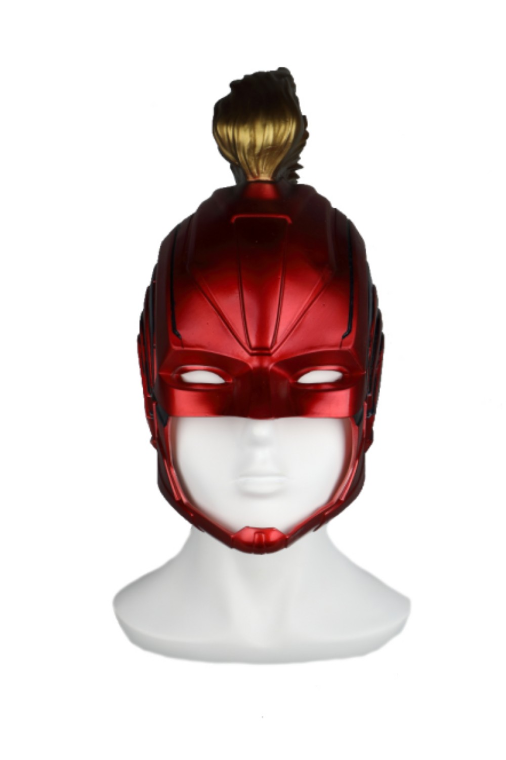 Captain Marvel Carol Danvers Mask Helmet Cosplay Prop-Chaorenbuy Cosplay