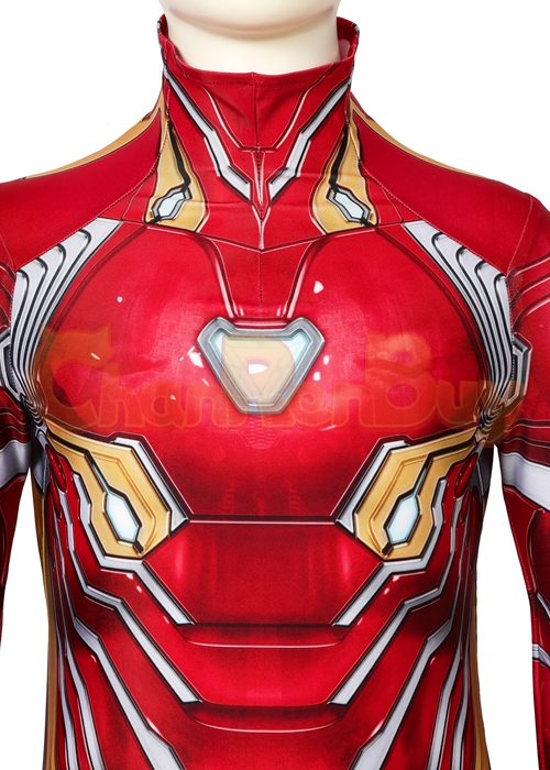 Iron Man Costume Avengers Endgame Cosplay Nanotech Suit Kids Size -Chaorenbuy Cosplay