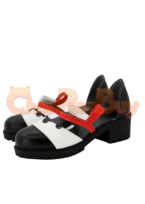  Gorou Miss Hina Shoes Genshin Impact Cosplay Boots-Chaorenbuy Cosplay