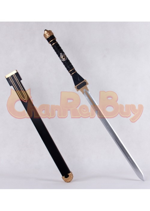 GARO ZERO Dark Blood Silver Teeth Knight Sword Cosplay Prop-Chaorenbuy Cosplay
