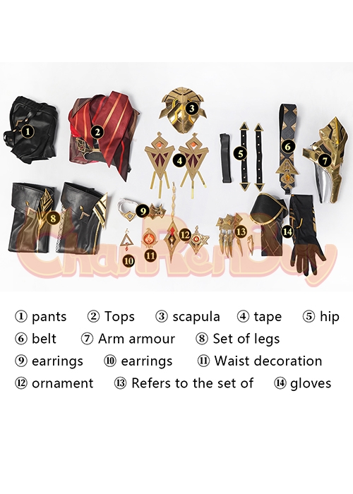 Dehya Costume Genshin Impact Cosplay Suit-Chaorenbuy Cosplay
