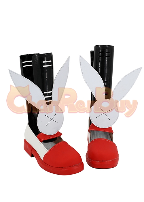 Tsukimi Yozora Shoes Colopl RUNE STORY White Cat Project Cosplay Boots-Chaorenbuy Cosplay