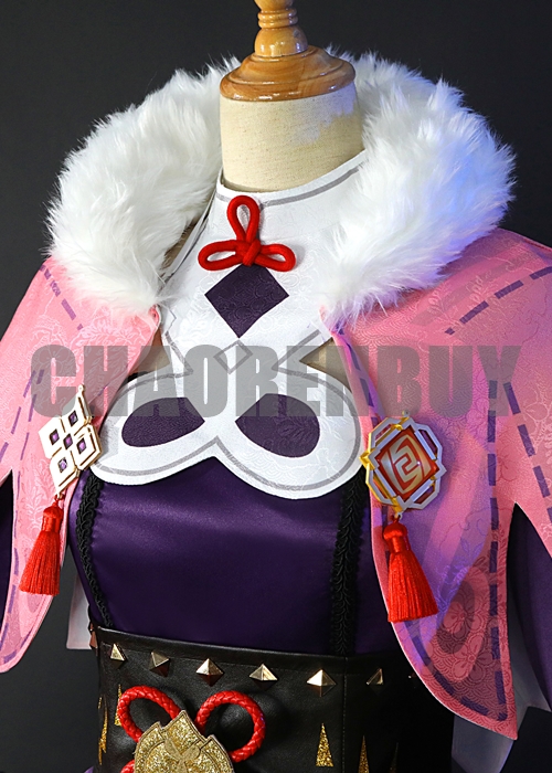 Yunjin Costume Genshin Impact Cosplay Suit Shoes Wig Outfit-Chaorenbuy Cosplay