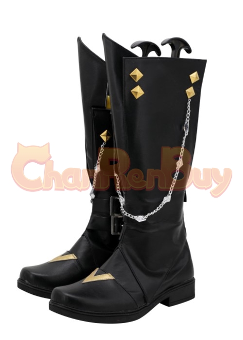 Tartaglia Shoes Genshin Impact Cosplay Boots-Chaorenbuy Cosplay