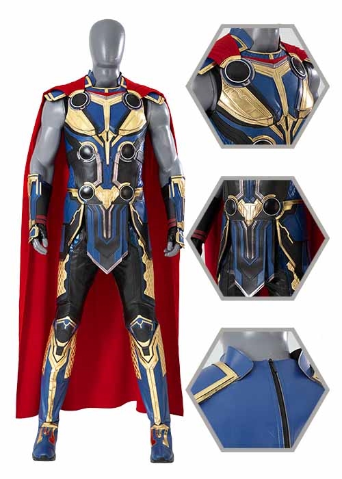 Thor Love and Thunder Costume Cosplay Suit Boots Outfit Ver 2-Chaorenbuy Cosplay