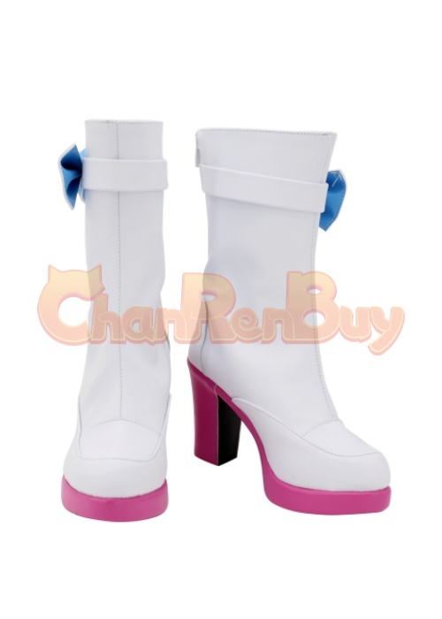 Hoshimiya Ichigo Shoes Aikatsu Idol Activity Cosplay Boots-Chaorenbuy Cosplay