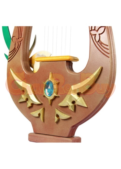 Genshin Impact Barbatos Venti Harp Cosplay Prop-Chaorenbuy Cosplay