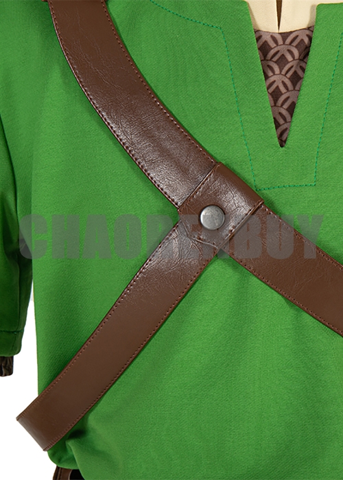 Link Costume The Legend of Zelda Skyward Sword Cosplay Suit Boots Outfit-Chaorenbuy Cosplay