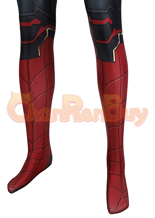 Spider Man 3 No Way Home Iron Spider Classic Black Suit Cosplay Costume-Chaorenbuy Cosplay