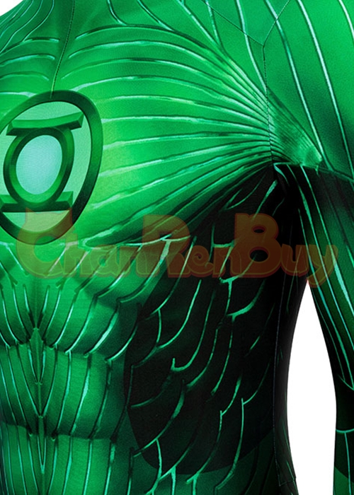 Green Lantern Costume Hal Jordan Cosplay Suit -Chaorenbuy Cosplay