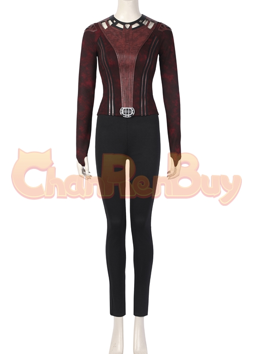 Scarlet Witch Costume Doctor Strange in the Multiverse of Madness Cosplay Suit Ver 3