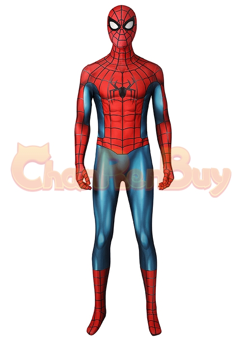 Spider Man 3 No Way Home Iron Spider Classic Black Suit Cosplay Costume-Chaorenbuy Cosplay