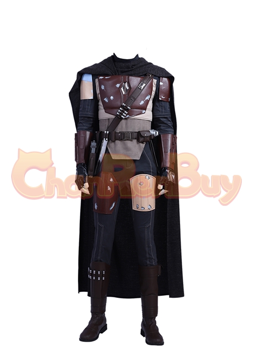 The Mandalorian Costume Star Wars Cosplay Suit Boots Outfit-Chaorenbuy Cosplay