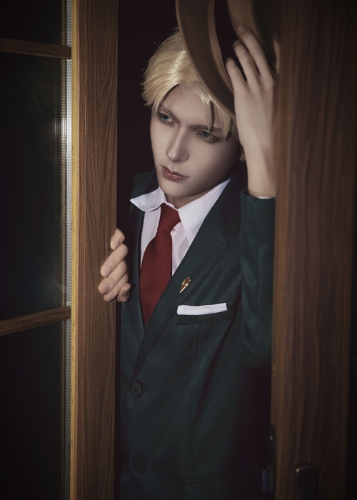 SPY FAMILY Loid Forger Twilight Costume Cosplay Suit Wig Outfit-Chaorenbuy Cosplay