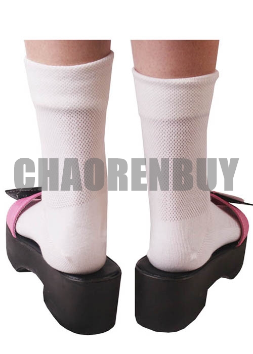Genshin Impact Kamisato Ayaka Costume Cosplay Suit Shoes Wig-Chaorenbuy Cosplay