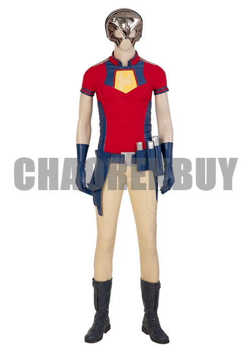 Peacemaker Costume The Suicide Squad Cosplay Suit Boots Outfit-Chaorenbuy Cosplay
