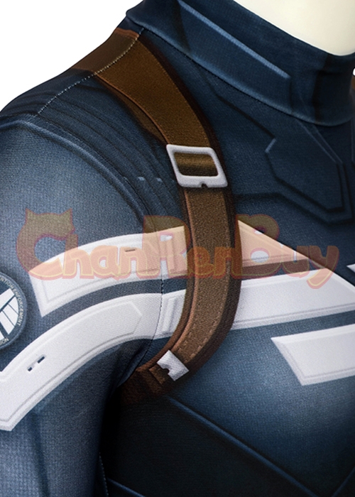 Captain America The Winter Soldier Costume Steve Rogers Cosplay Suit Kids Size-Chaorenbuy Cosplay