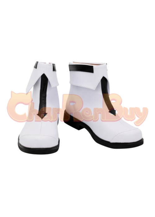 Passenger Shoes Arknights Cosplay Boots White Ver-Chaorenbuy Cosplay