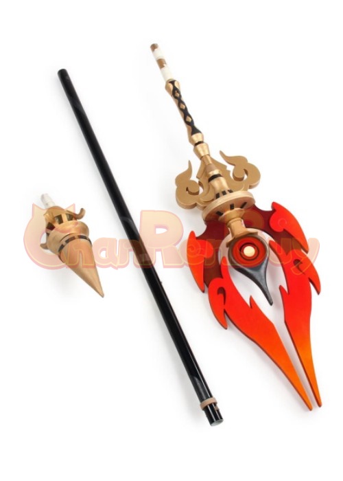 Genshin Impact Hutao Zhongli Cosplay Staff of Homa Wand-Chaorenbuy Cosplay