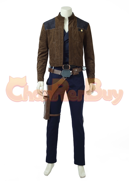 Han Solo Costume Solo A Star Wars Story Cosplay Suit-Chaorenbuy Cosplay