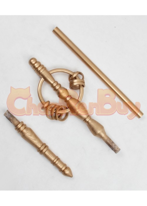 Ao no Exorcist Blue Exorcist Shima Renzou Staff Cosplay Prop-Chaorenbuy Cosplay